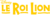 Logo du roi lion avec la marque disney